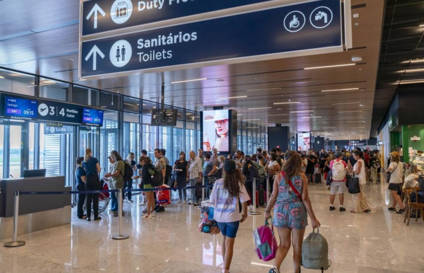 Aeroportos do Sul concentram um terço do tráfego aéreo nacional até agosto de 2025