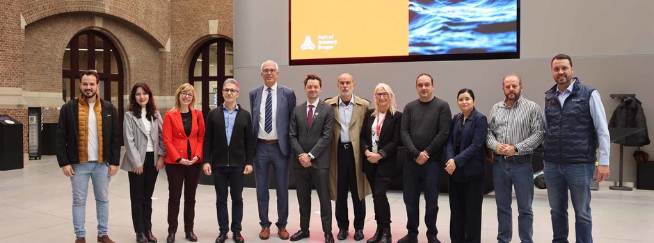 Minas Gerais estreita parcerias logísticas e comerciais durante vistoria ao Porto de Antuérpia-Bruges, na Bélgica