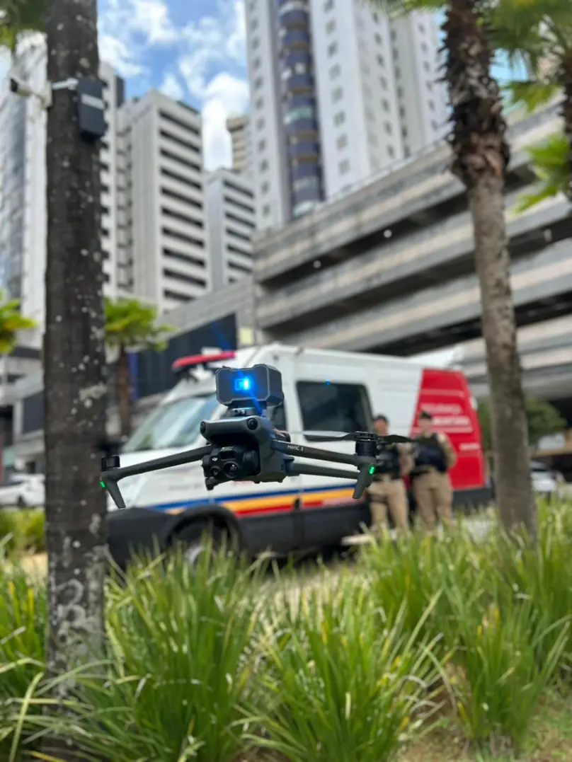 Belo Horizonte – PMMG passa a utilizar drones no patrulhamento ostensivo e preventivo