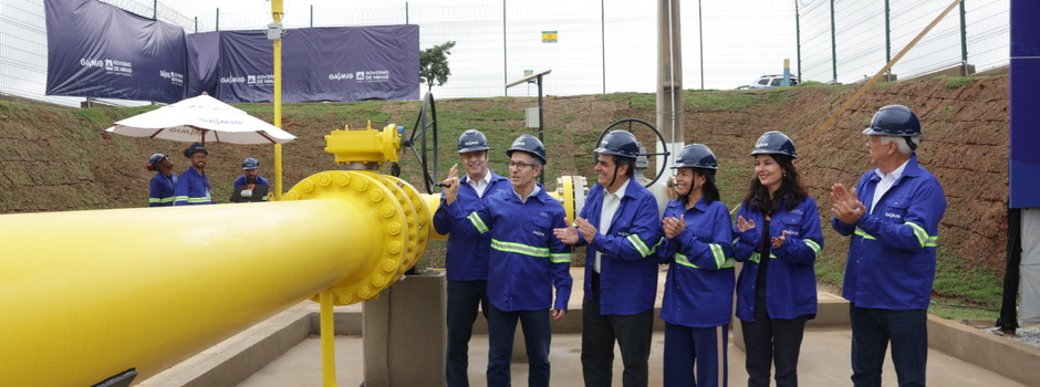 Governo de Minas inaugura Gasoduto Centro-Oeste, que marca a chegada de gás natural canalizado à região