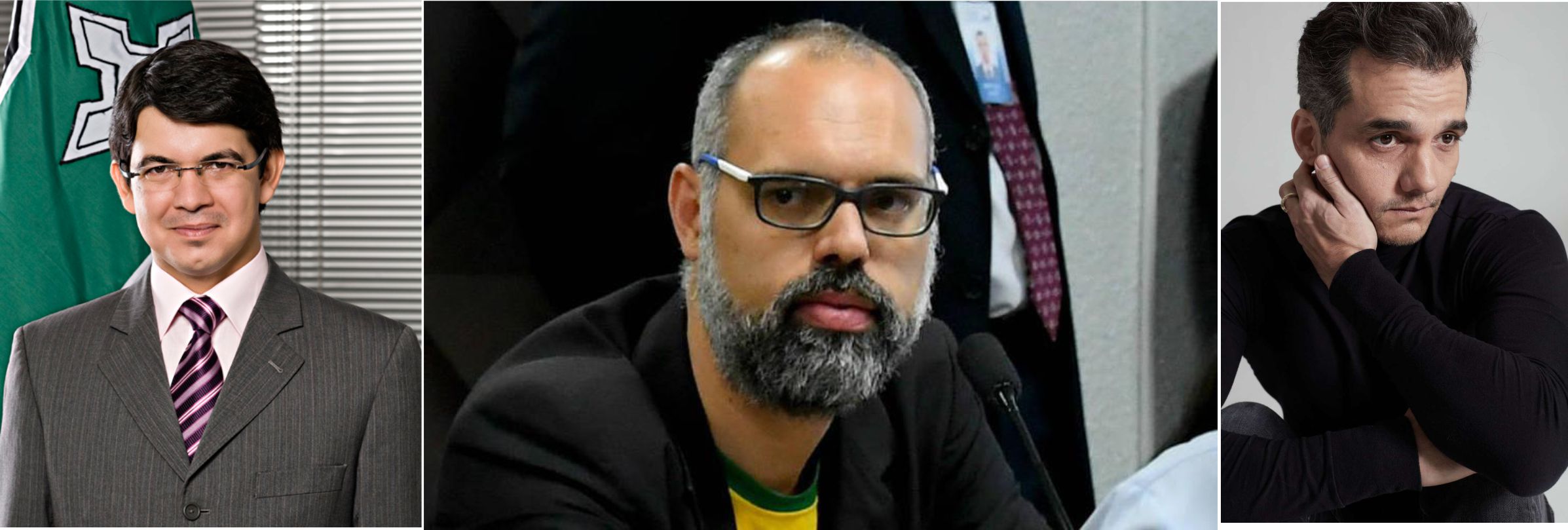 Vídeo divulgado nas redes afirma revelar mensagens entre Randolfe Rodrigues e Wagner Moura