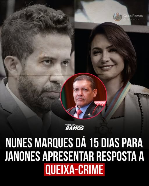 STF dá prazo para defesa de André Janones em queixa-crime movida por Michelle Bolsonaro